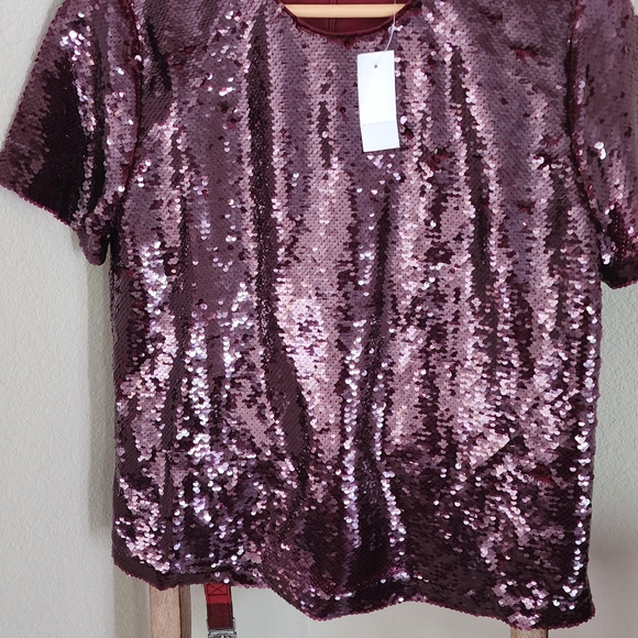 Brand New with Tags! Sequin top! - Picture 2 of 4